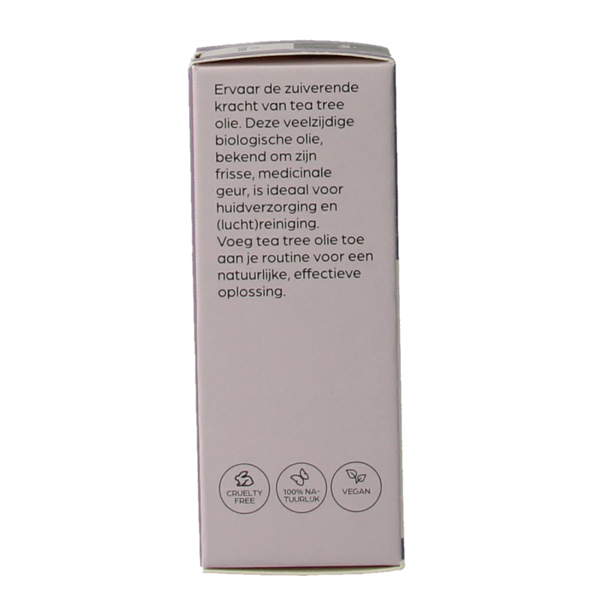 Volatile Tea Tree Bio body care product in 10ml bottle, featuring a clear label and green cap, designed for natural skin care.