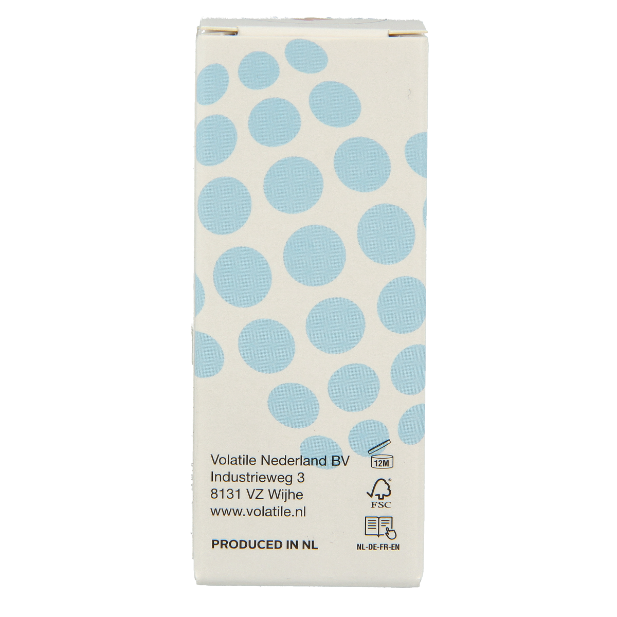 Volatile Helder & Sereen essential oil bottle, 5ml, with a clear glass container and label, by Volatile.
