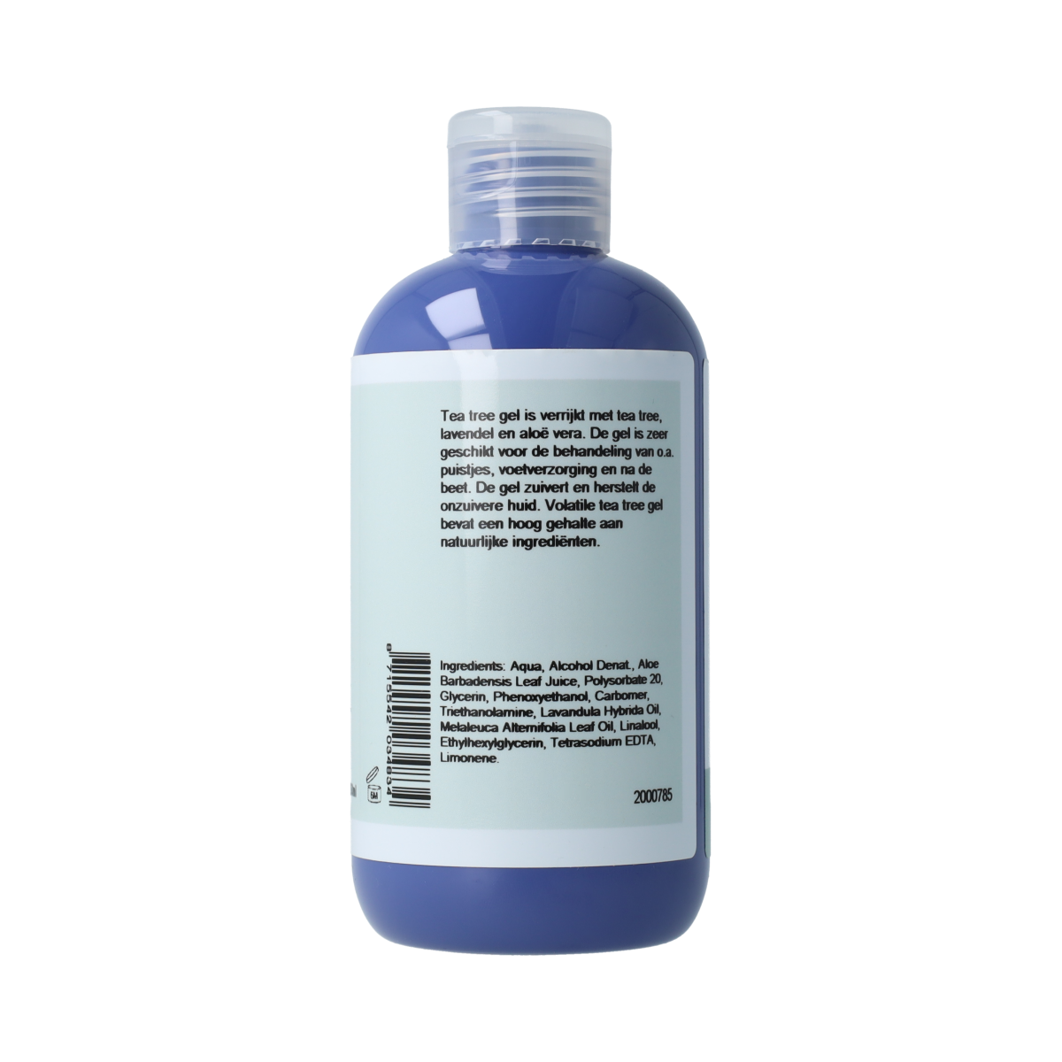 Volatile Tea Tree Gel 250ml for body care, featuring natural tea tree extract and soothing gel texture.