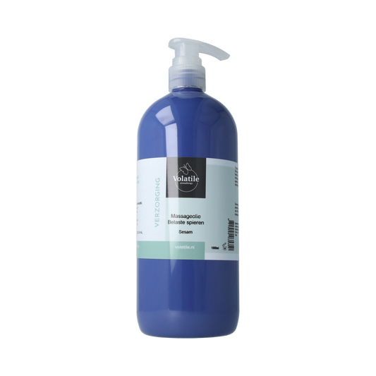 Volatile Massageolie sesam belaste spieren 1000.00 Milliliter