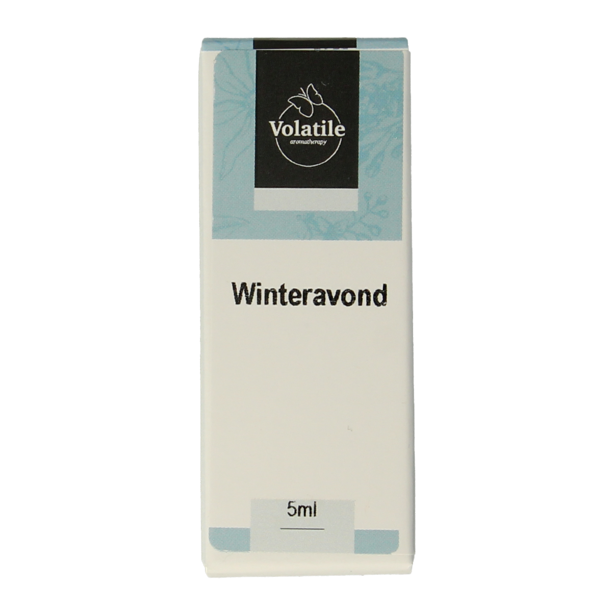 Volatile Winteravond essential oil bottle with 5ml capacity, featuring the Volatile brand label and packaging design.