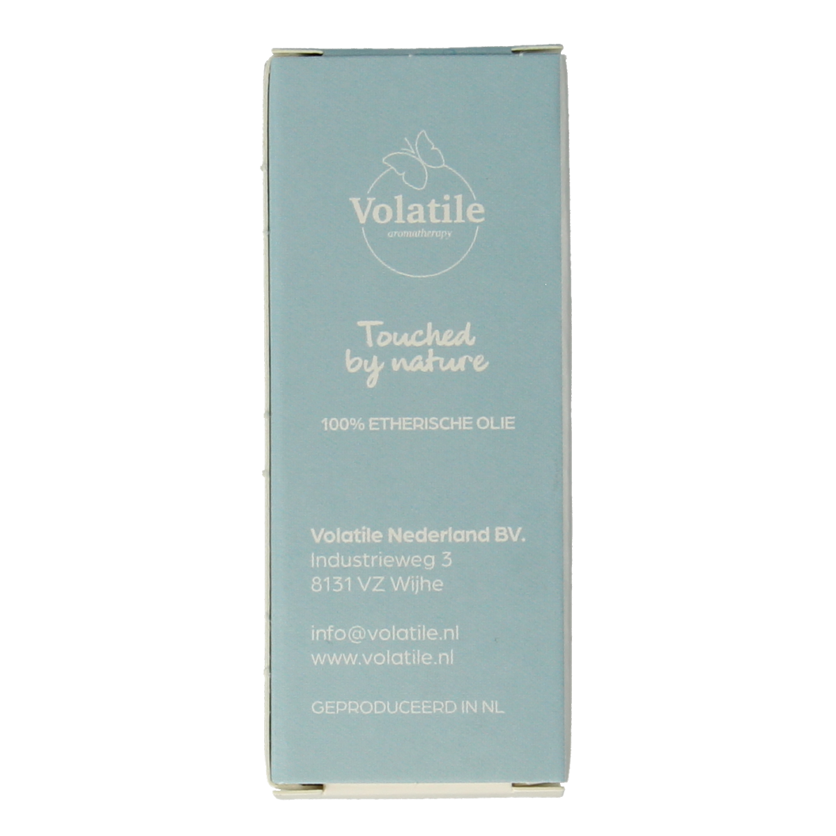 Volatile Winteravond essential oil bottle, 5ml, with a white cap and label, used for aromatherapy and natural wellness.