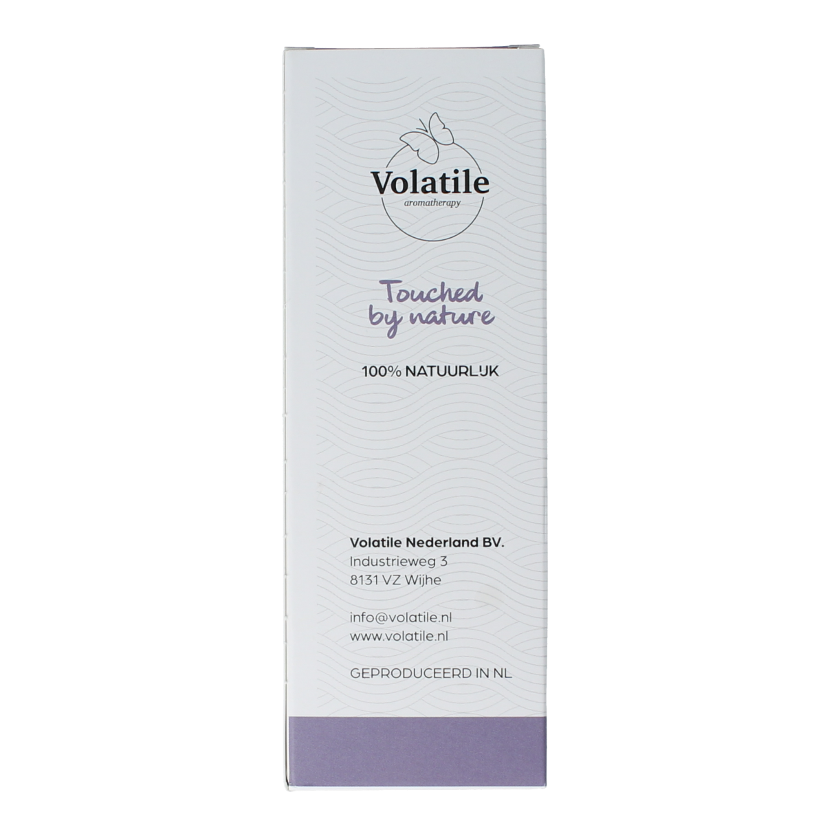 Volatile Kokos koudgeperst basisolie in glazen fles, 100ml, bio lichaamsverzorging met kokosolie voor huidverzorging.
