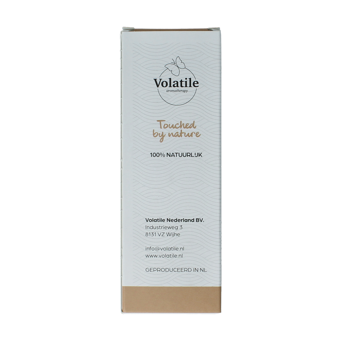 Volatile massage oil with solar warmth glass bottle and pump, 100ml, for body care and relaxation.