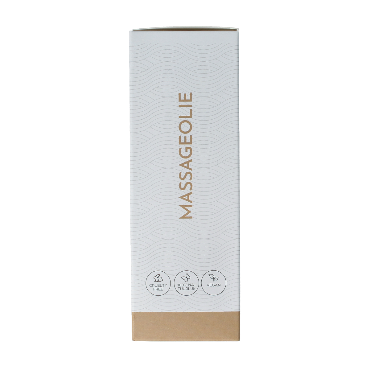 Volatile massage oil in a glass bottle with pump, 100ml, designed to relax and soothe tense muscles.