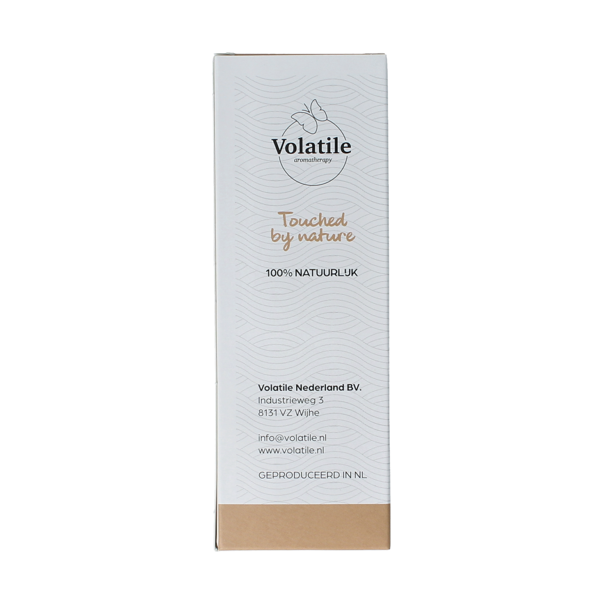 Volatile liefdesdroom massageolie in glazen fles with pump, 100ml, for body care and relaxation.