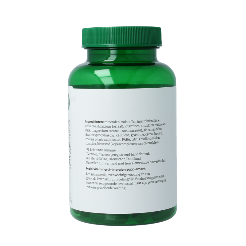 AOV 103 Ortho Basis 90 vitamin multivitamin tablets in a blister pack, designed to support overall health and wellness.