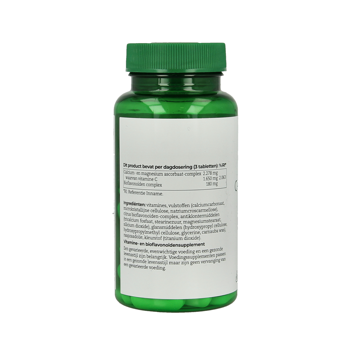 AOV C-Perfect 550mg vitamin tablets in a blister pack, showing 60 tablets for immune support and daily health.
