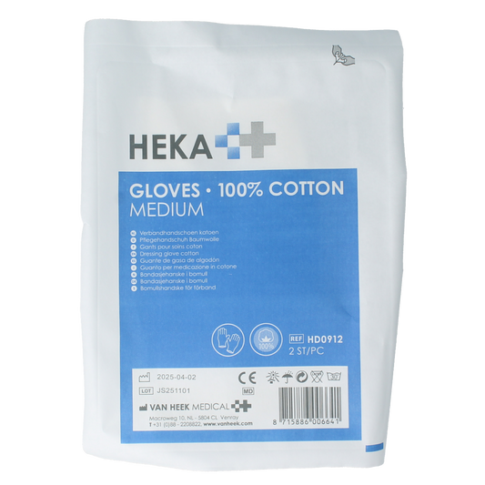 Heka Verbandhandschoen maat M, set of 2, sterile medical glove for wound dressing in Verbandkleding category.
