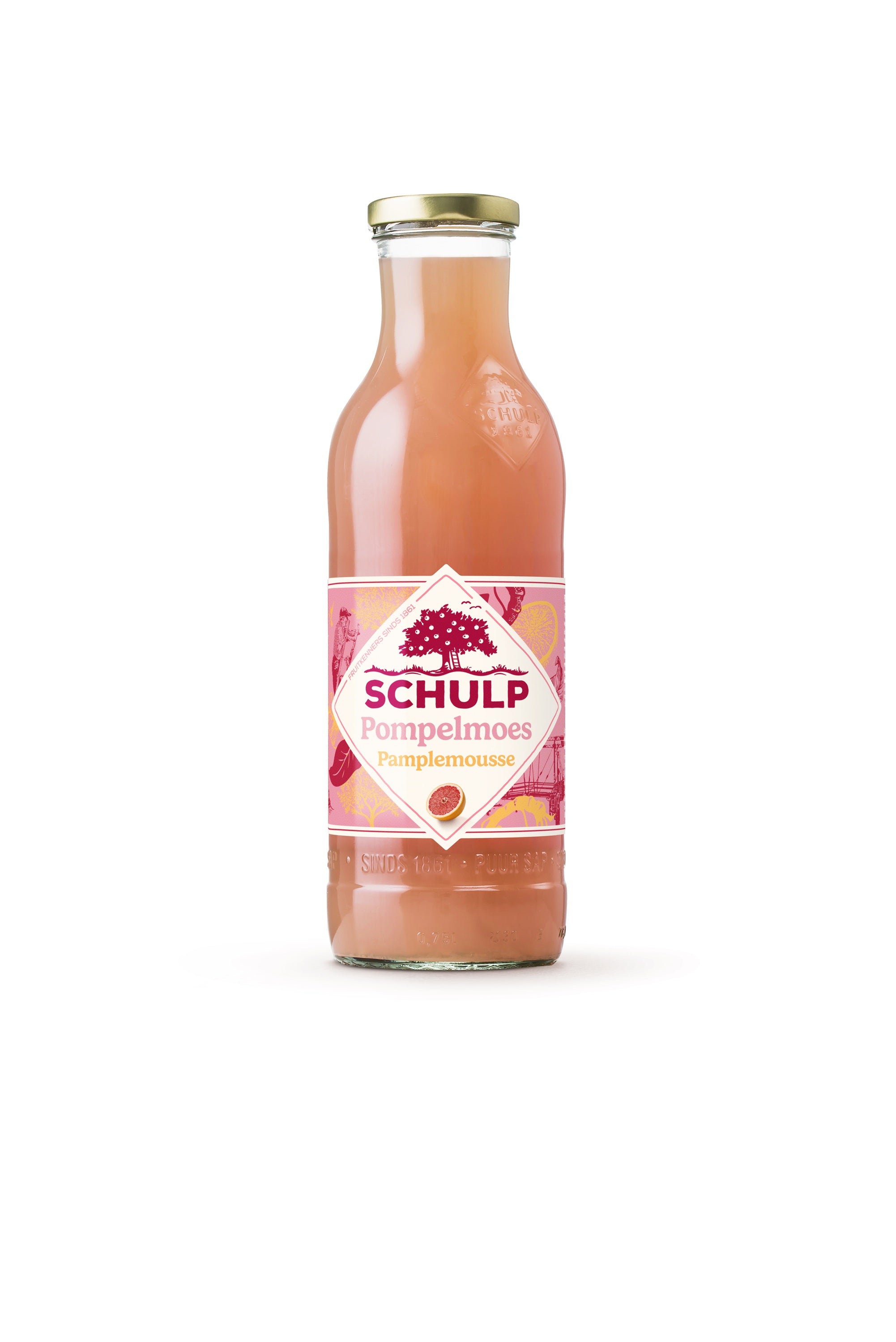 Schulp Pompelmoessap 750.00 Milliliter