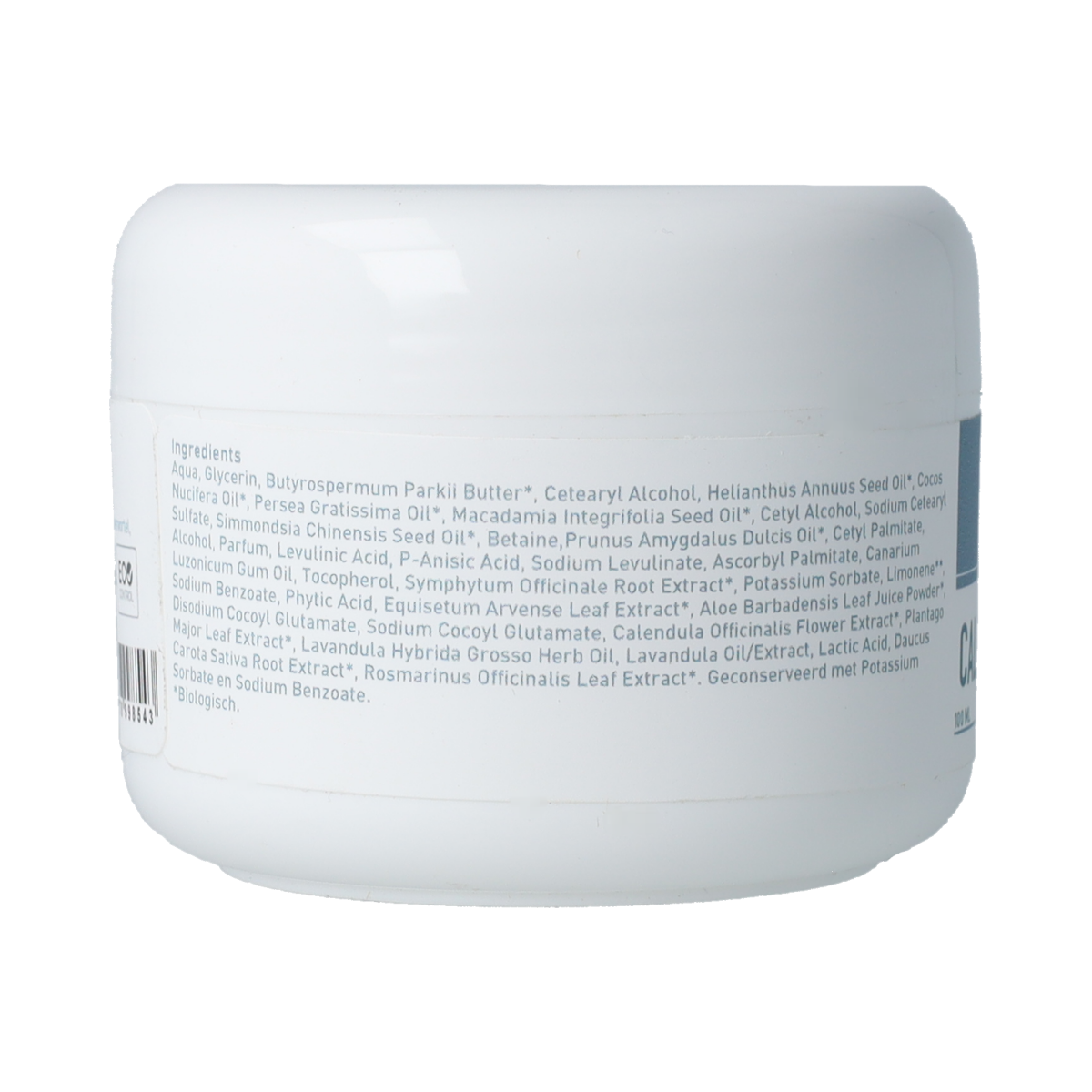 van der Pigge Huidbalans Calendula herstel crème in 100ml jar, moisturizing body care product with calendula extract for skin recovery