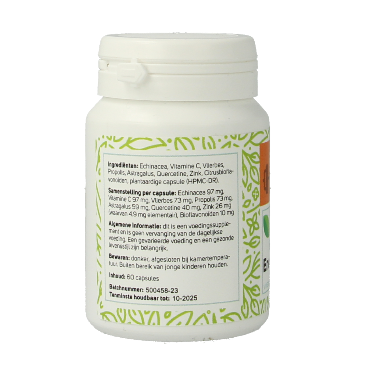 Biodream Energy Boost capsules in a bottle, dietary supplement with 60 capsules for natural energy support