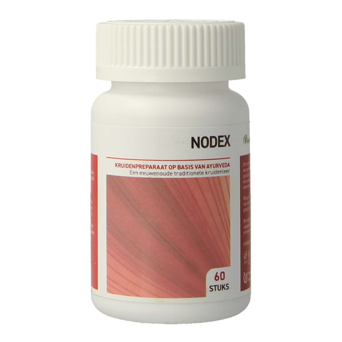 Ayurveda Health Nodex herbal supplement tablets in a blister pack, part of Ayurveda Health kruidenpreparaten collection.