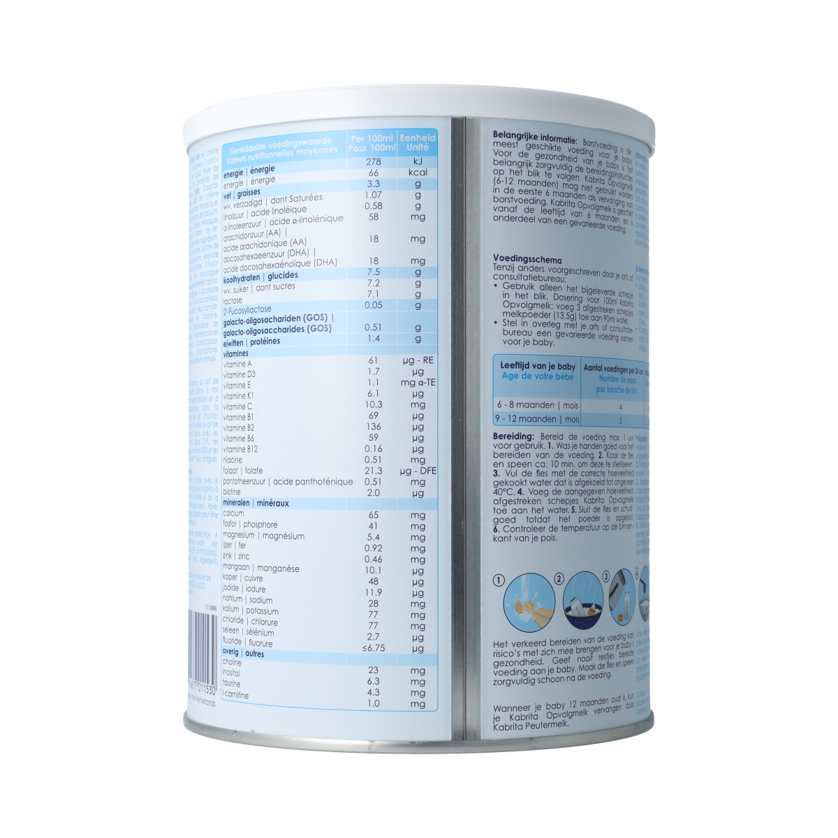 Kabrita Opvolgmelk 2 800.00 Gram