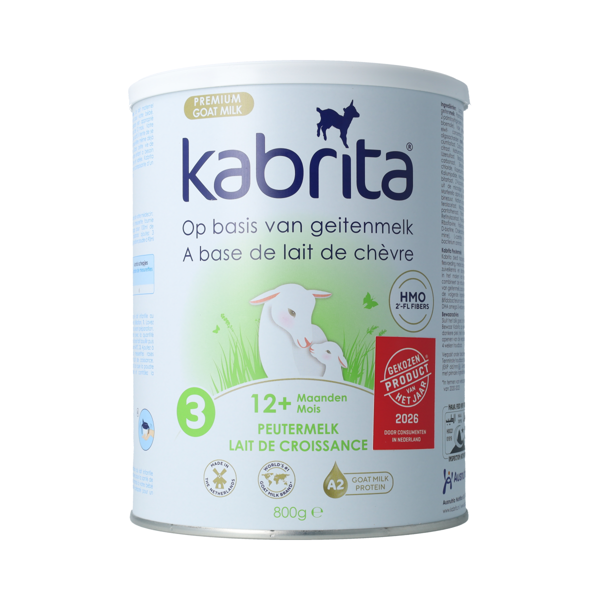 Kabrita Peutermelk 3 800.00 Gram