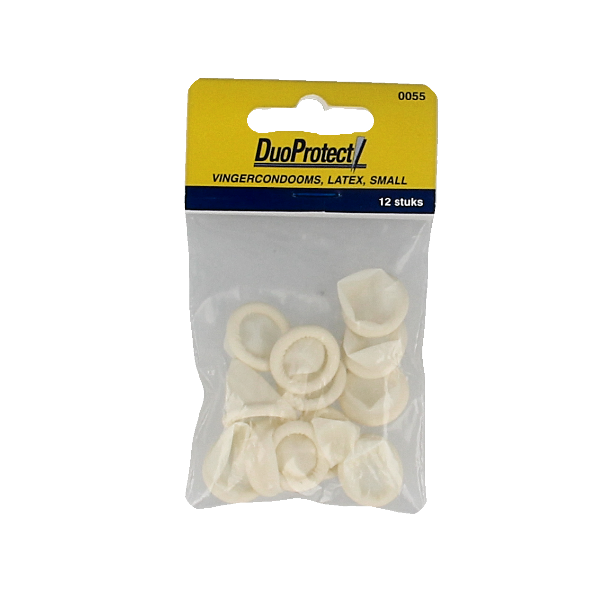 Duoprotect Vingercondoom maat S, 12 stuks, medische handschoenen en beschermende kleding, flexible and protective for medical use.