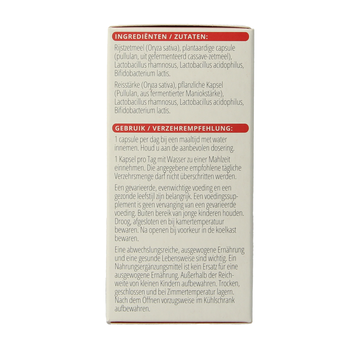Vitals Microbiol Trio Basis capsules, dietary supplement featuring beneficial micro-organisms in a 60-capsule bottle.