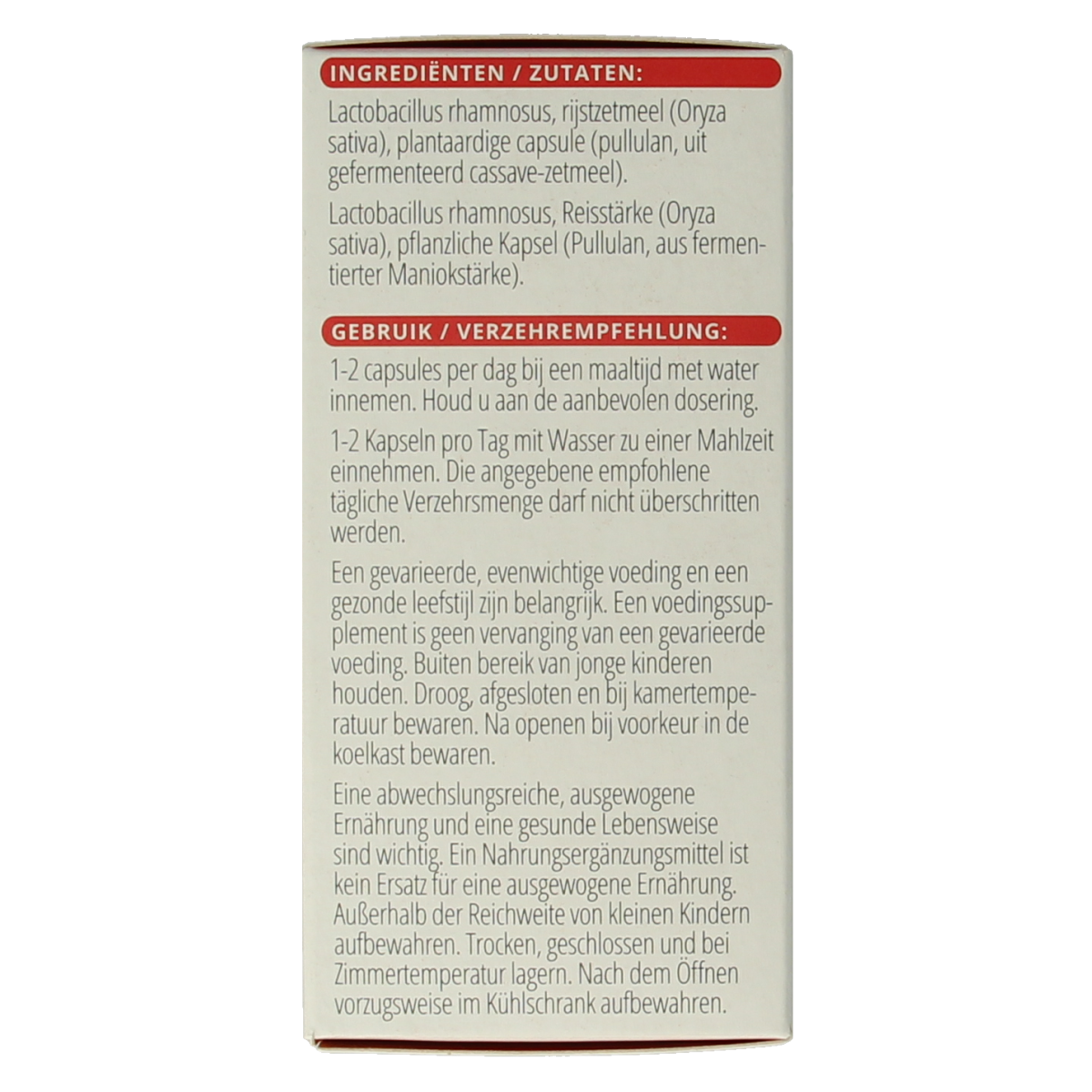 Vitamins and minerals capsules bottle labeled Vitals Microbiol Platinum containing 30 capsules, showing product packaging and label.