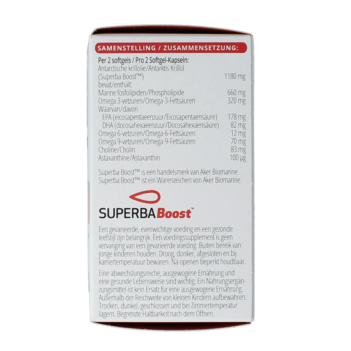 Vetzuren Vitals Super krillolie 590mg softgels in a bottle, showing the product label and softgel capsules.