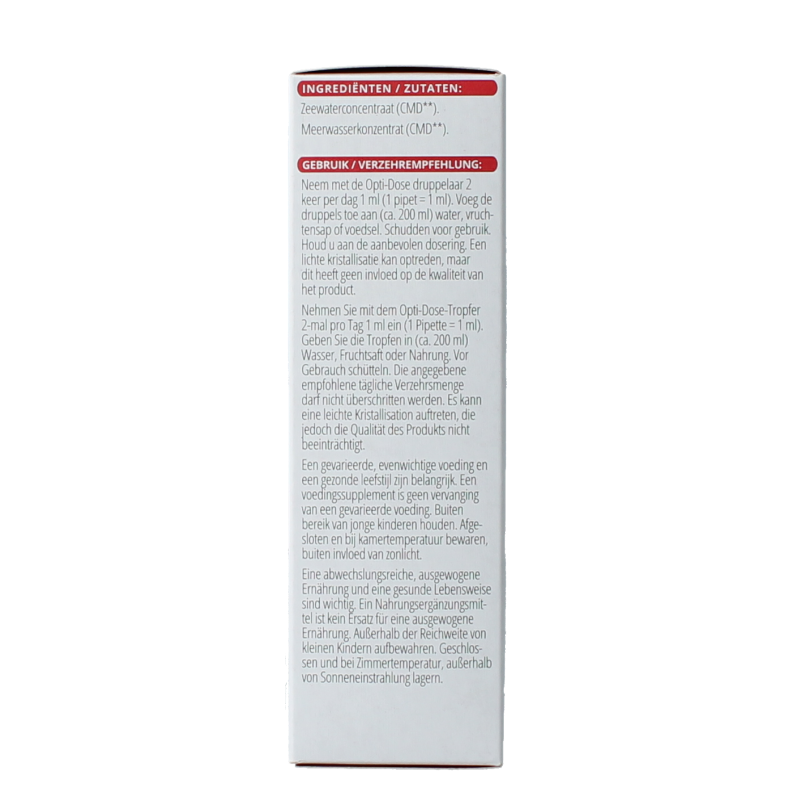 Bottle of Vitals Elementair magnesium mineral supplement in 60ml size with a white cap and label displaying product details.