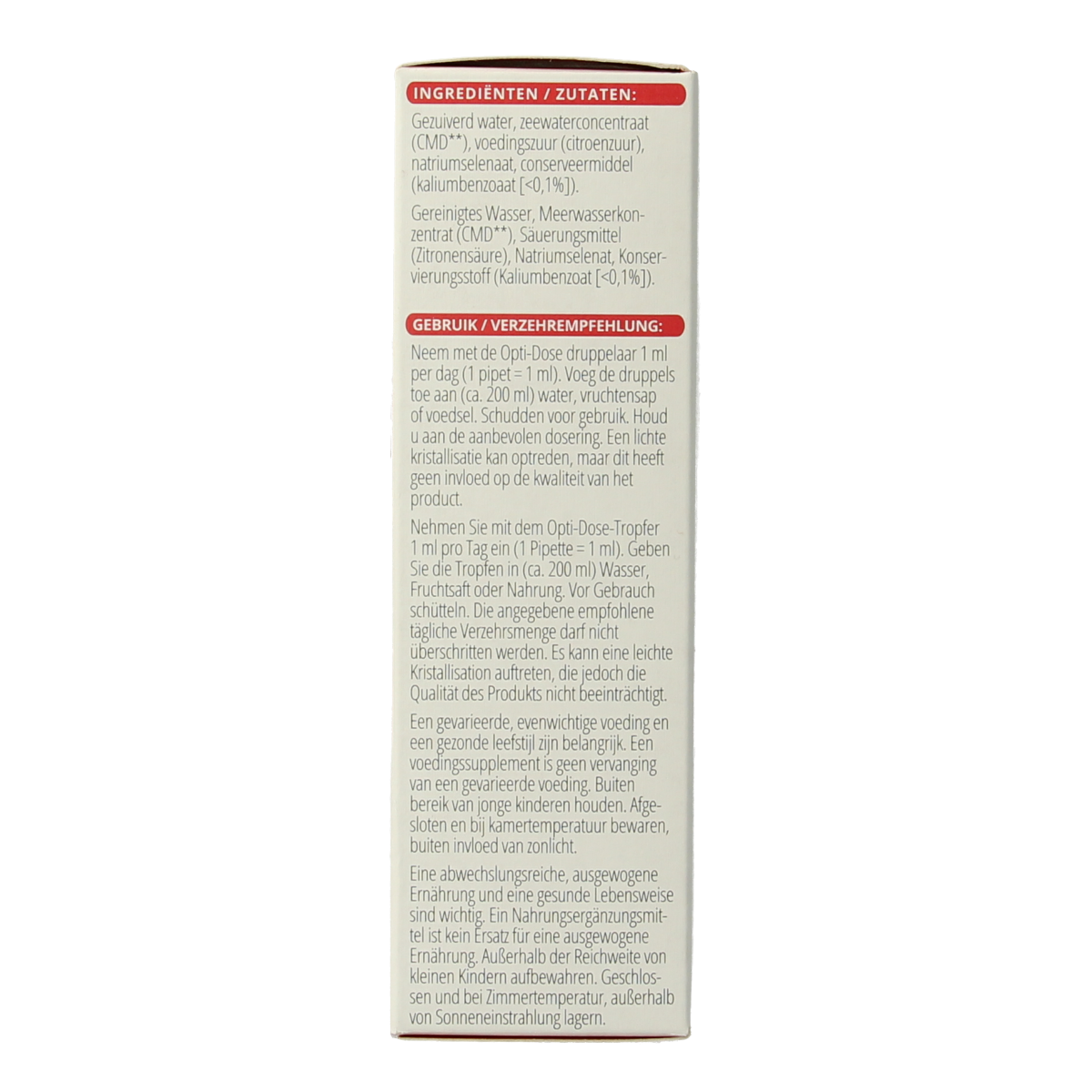 Vitals Elementair selenium mineral supplement in 60ml bottle, natural mineral formula with supplement label and dropper cap.