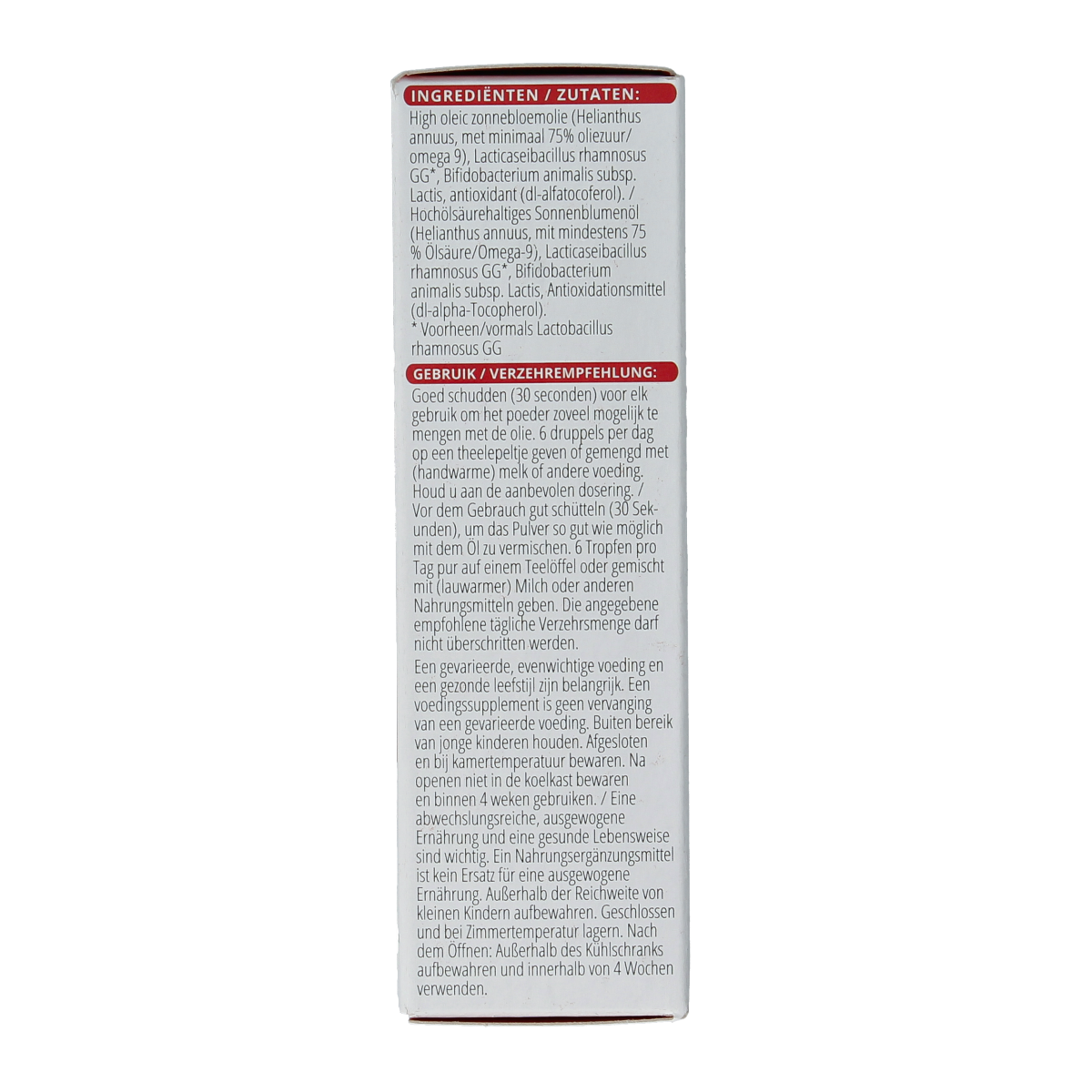 Vitals Microbiol Kind Platinum micro-organisms supplement bottle, 8ml, showing the product label and packaging.