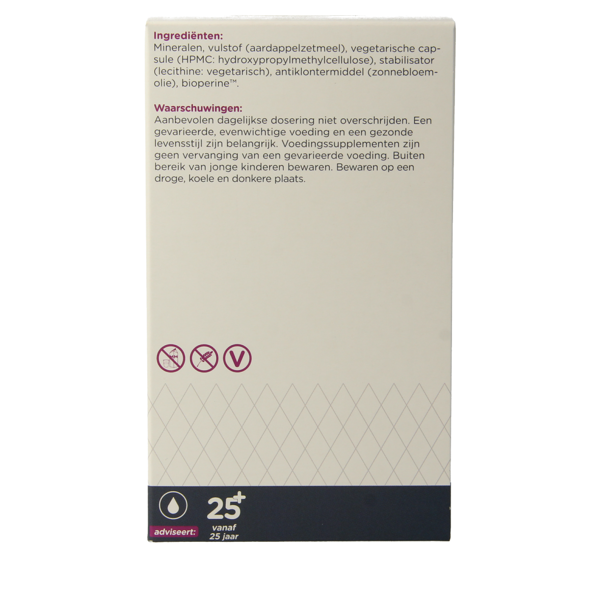 HME Magnesium Complete capsules, mineral supplement in a bottle, showing 90 capsules for supporting magnesium intake.