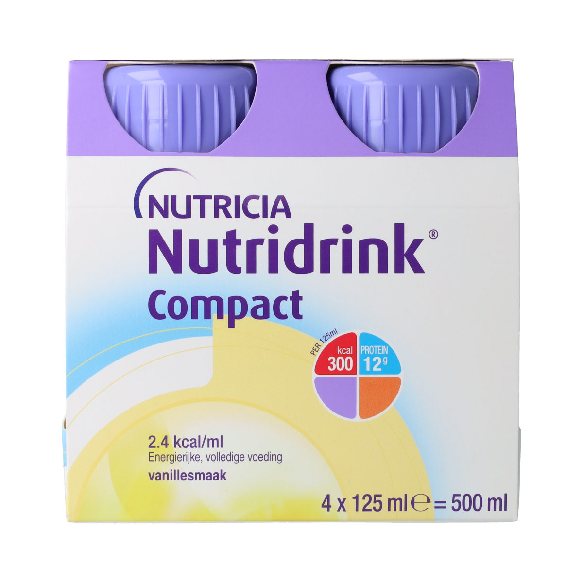 Nutridrink Compact vanille 125ml 4.00 Stuks