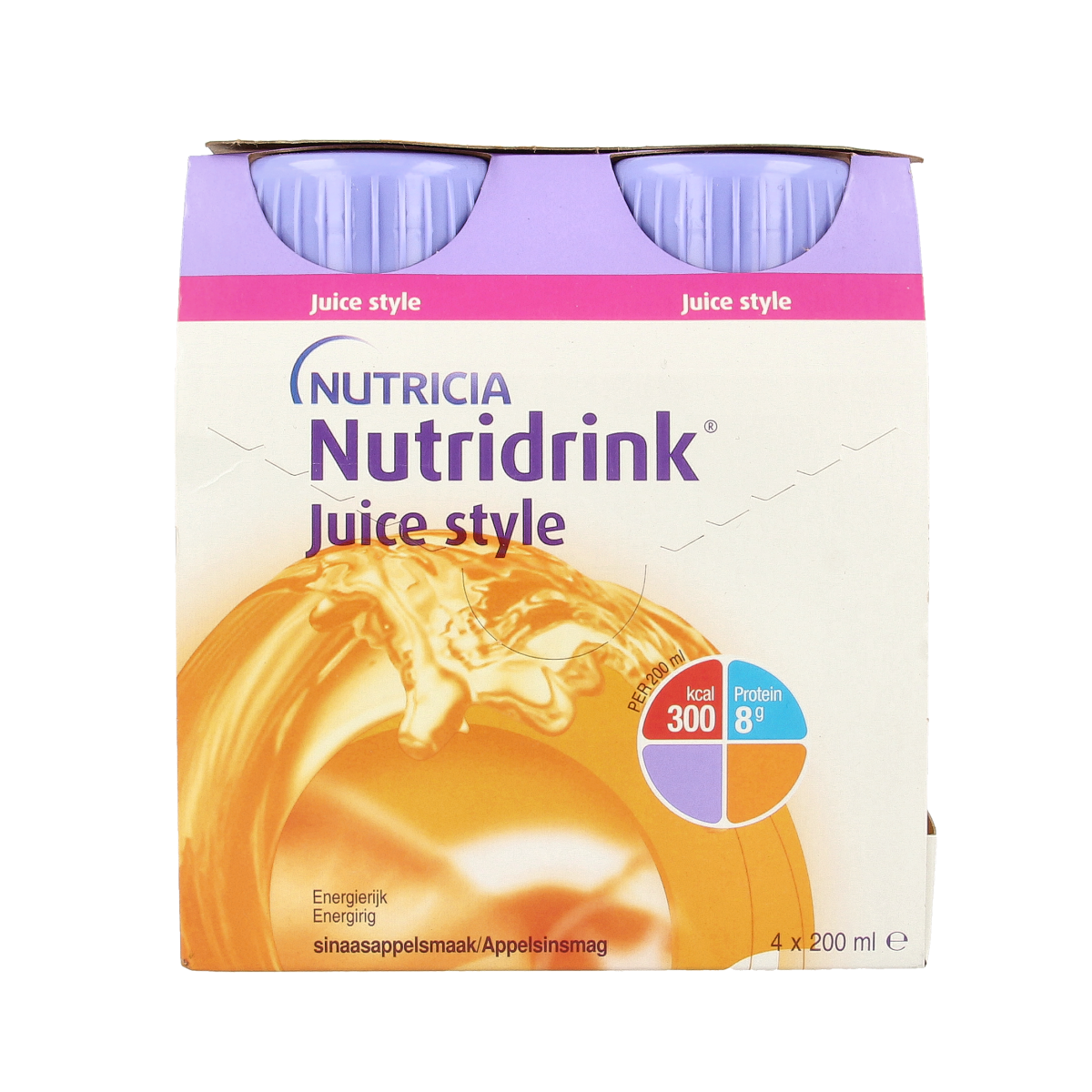 Nutridrink Juice style sinaas 800.00 Milliliter