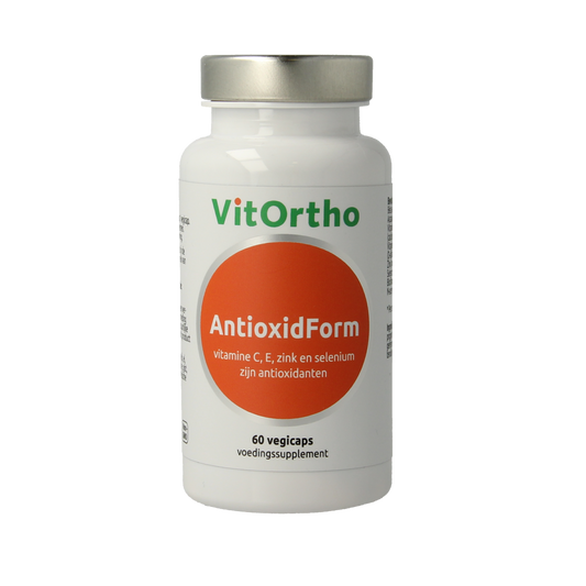 VitOrtho AntioxidForm vegetarian antioxidant capsules, dietary supplement in 60 capsules, dietary supplement for immune support