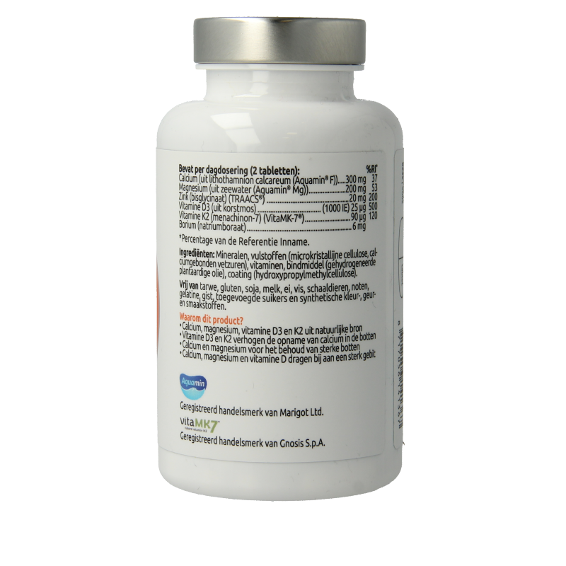 VitOrtho BotForm 60 tablets mineral multivitamin supplement, showing the bottle and tablets in a natural setting