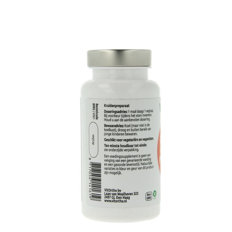 Vegetarian capsules of VitOrtho Quercetine Quercefit phytosome supplement in a blister pack, herbal supplement for immune support