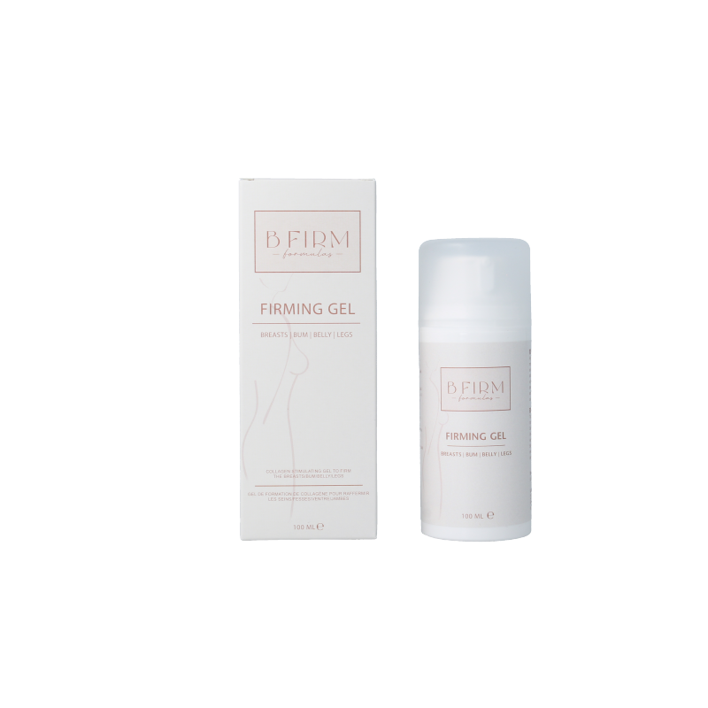 Breast Gro lifting gel in 100ml bottle, body care product for enhancing and firming the bust area.
