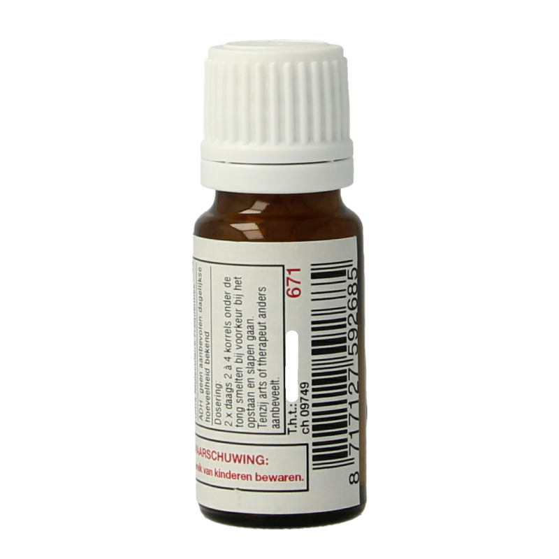 DNH Dystro-sp 200 herbal supplement capsules in a white container, used for supporting digestion and gastrointestinal health.