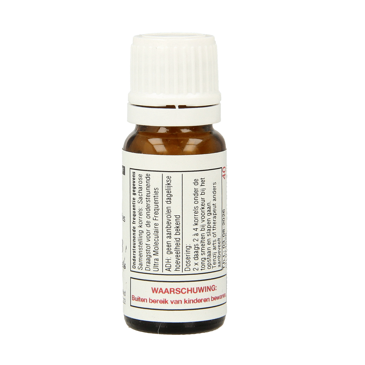 DNH Infecta 200.00 herbal preparations in a jar, featuring dried herbs and natural ingredients for health support.