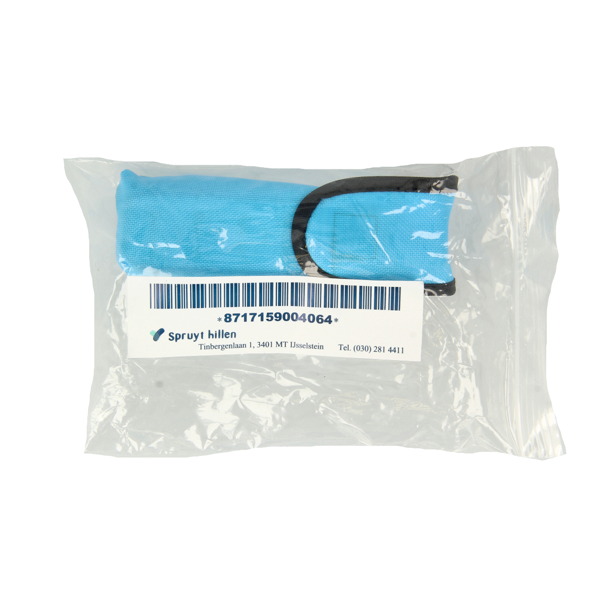 Spruyt Hillen medicijn doseeretui with 7 compartments for one week’s medication storage, compact and clear plastic design.