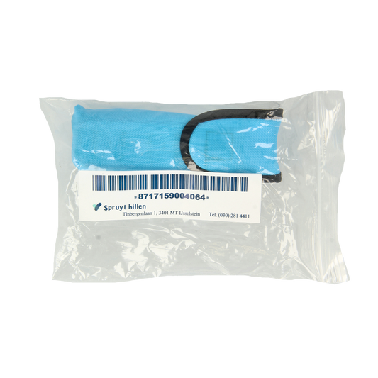 Spruyt Hillen medicijn doseeretui with 7 compartments for one week’s medication storage, compact and clear plastic design.