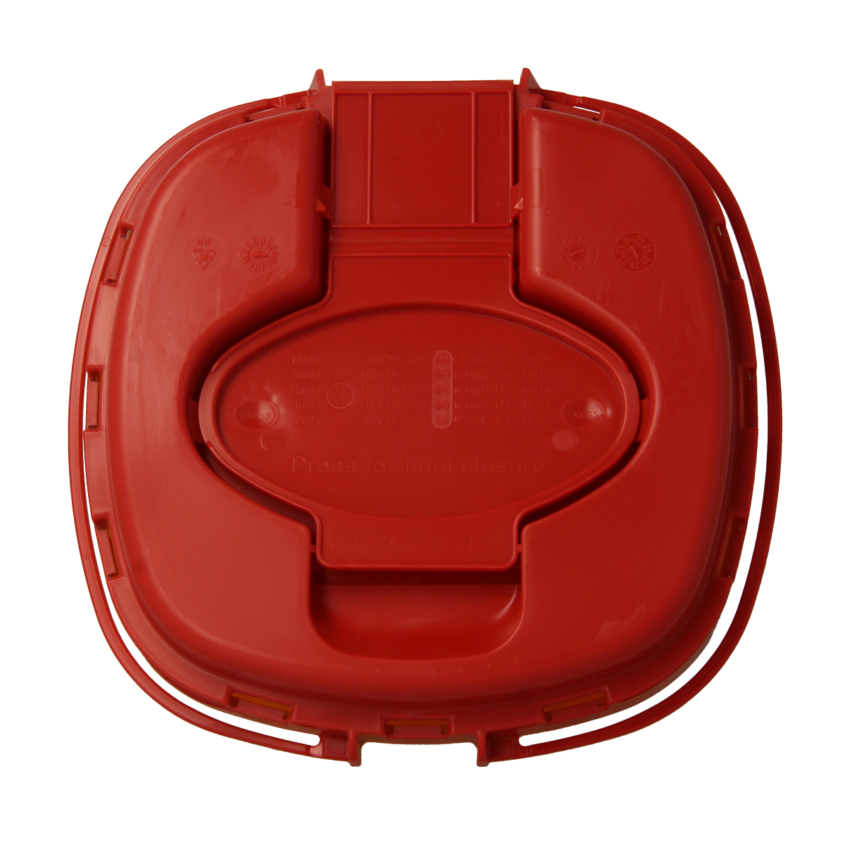 Spruyt Hillen 1.5L lancetten en naalden container with 1.00 piece, designed for safe needle disposal and storage.