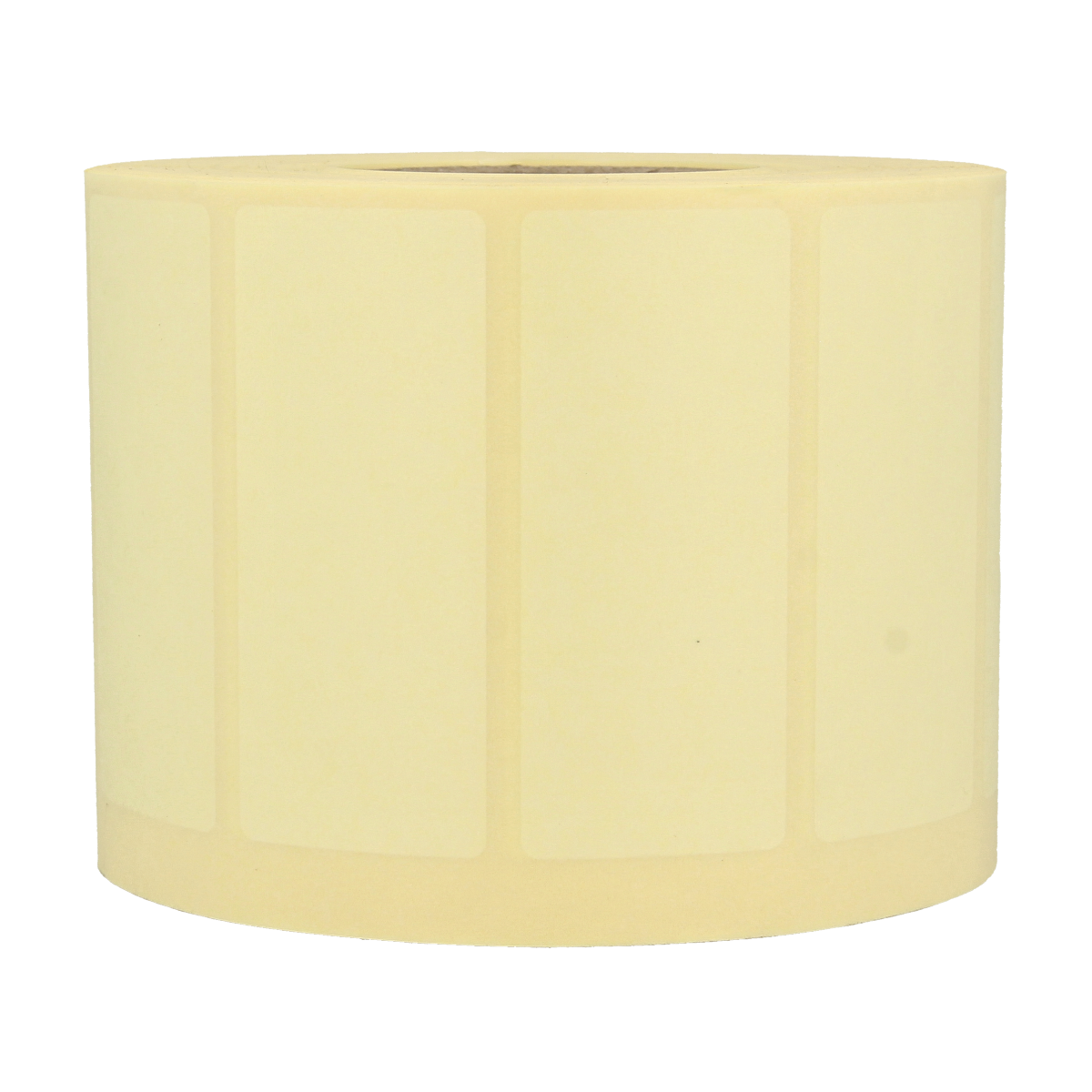 Spruyt Hillen thermal labels, blank 70x30mm, 1500 sheets, suitable for barcode and product labeling, shown on white background.