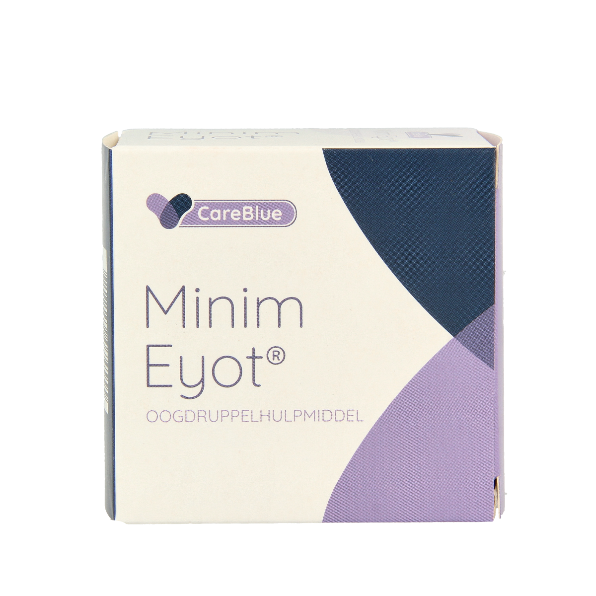 Eyot Minim oogdruppel hulpmiddel for precise eye drop application, designed for gentle eye care.