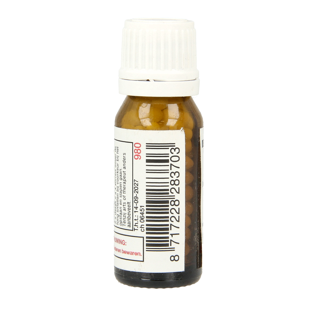 DNH 5G Neutraal kruidenpreparaten, 200 stuks, close-up of the neutral herbal supplement packaging.