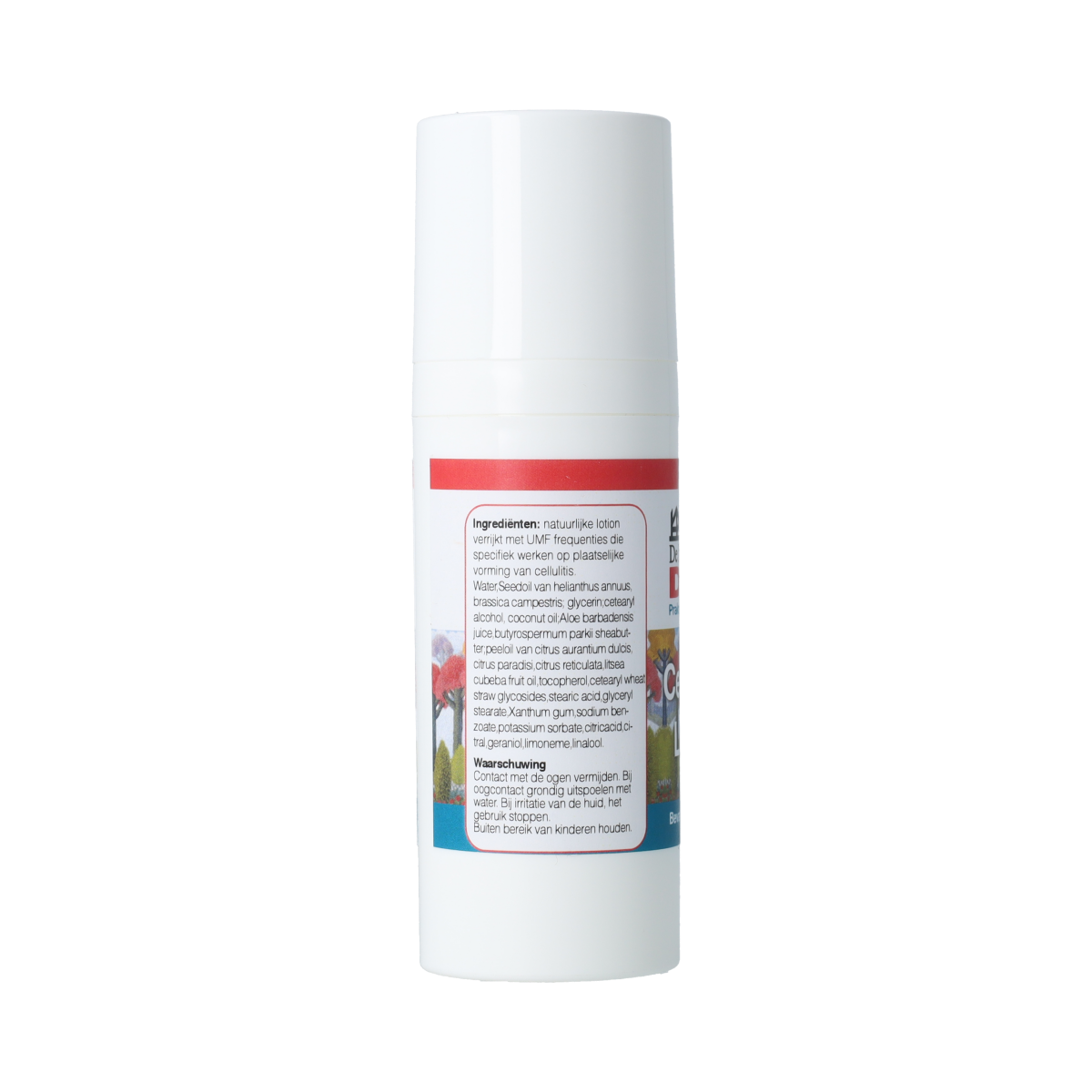 DNH Cellulitis lotion in 50ml bottle, a body care product designed to help improve skin appearance and health.