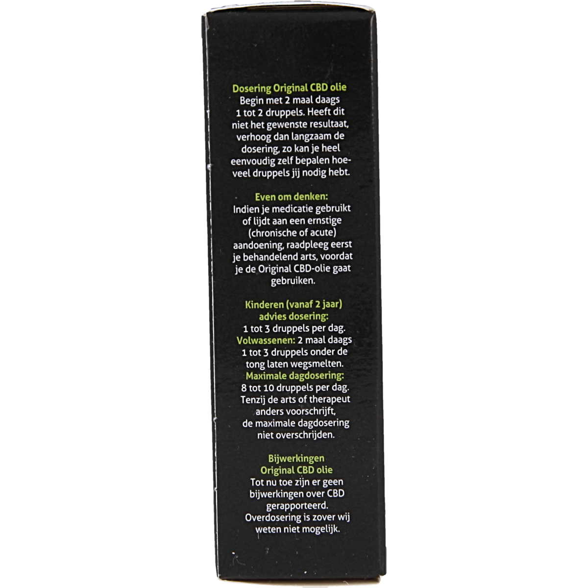 CBD Original CBD oil 4% in a 10ml bottle, herbal supplement with dropper for sublingual use.