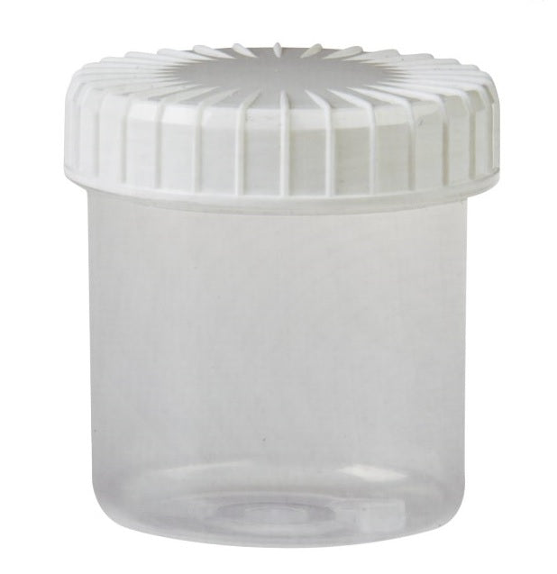 Blockland instrument 75ml optipot clear dropper bottle, undipped, for medical use, shown in the image.