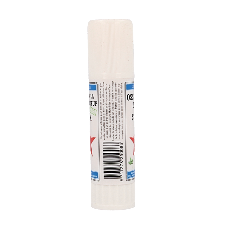 Siderius Ossengal stick, 40 grams, a cleaning product with a white stick container, used for household cleaning tasks.