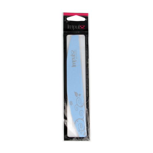 Impulss nail file for make-up, 1 piece, featuring a smooth abrasive surface for shaping and smoothing nails.