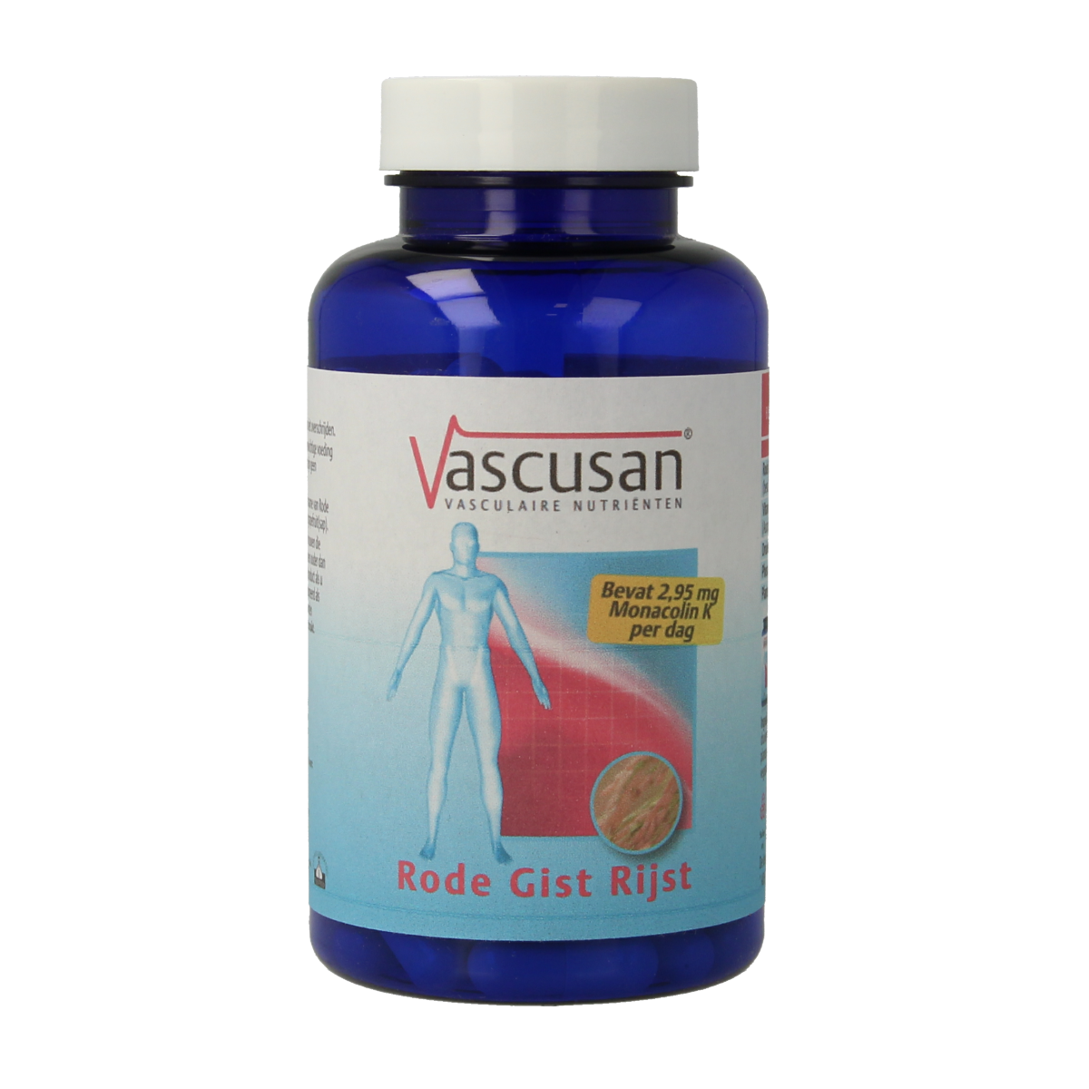 Vascusan Rode gist rijst 90.00 Capsules