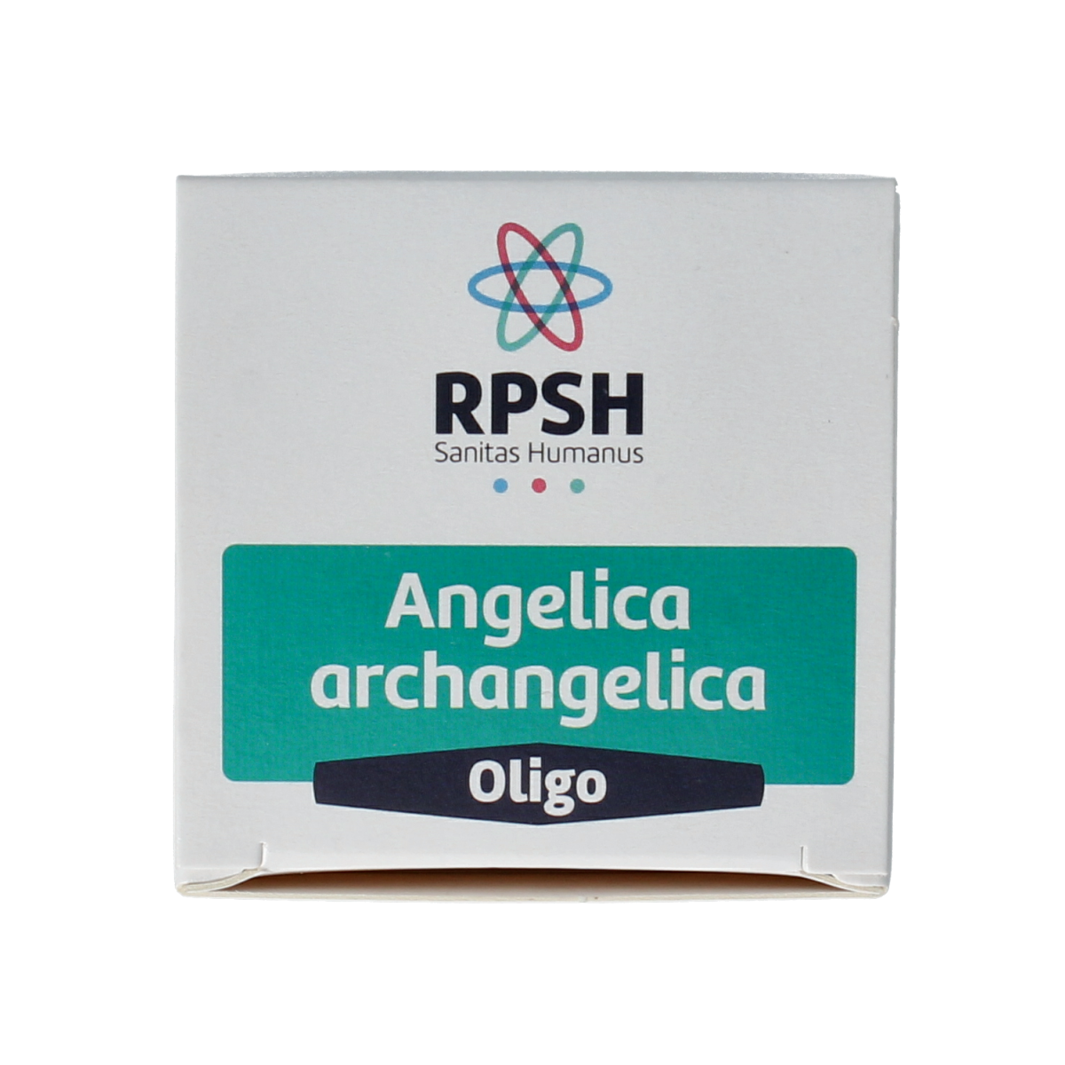 RPSH Oligo Angelica archangelica Kruidenpreparaten bottle with label showing angelica root extract, 120ml natural herbal supplement