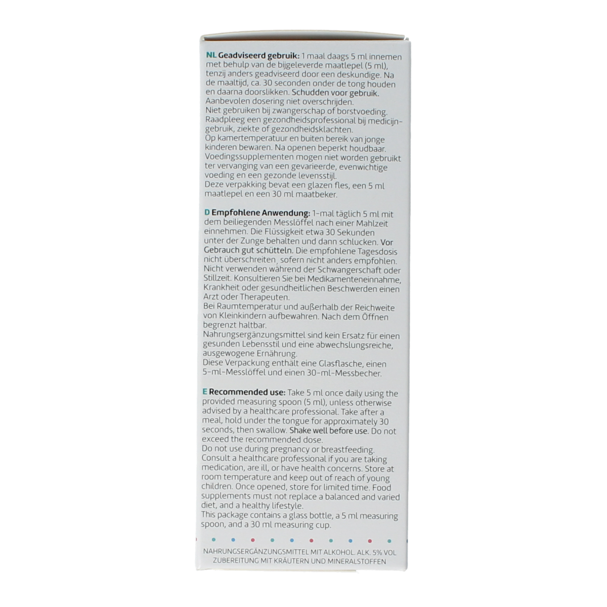 RPSH Oligo Rosmarinus officinalis rosemary herbal preparation in a 120ml bottle, natural herbal remedy for wellness.