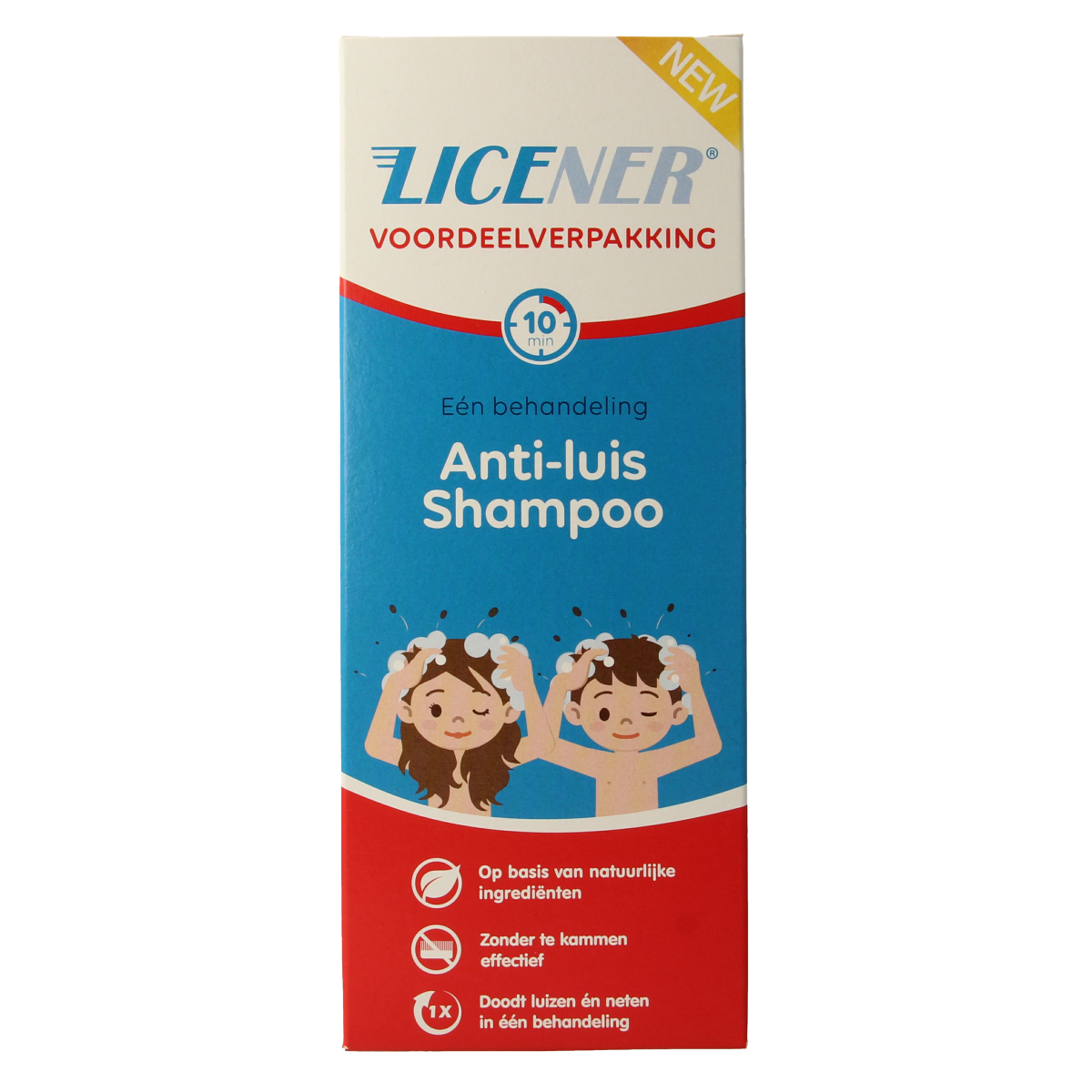Licener family pack 200ml Haarverzorging product with white packaging and brand logo visible.